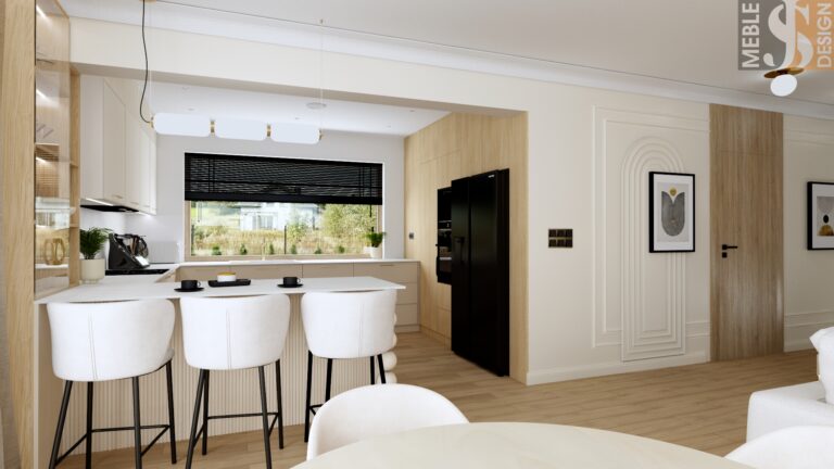 Nowoczesna kuchnia z wyspą